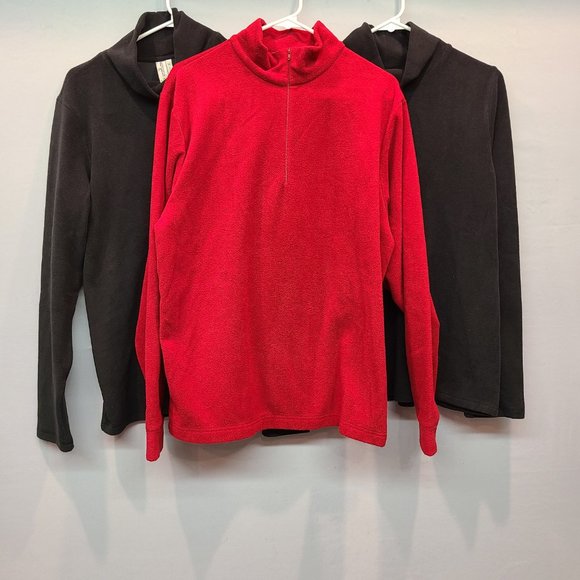 sahalie Sweaters - 3 Sahalie ButterFleece Fleece Sweaters Jackets Tops All Womens Medium